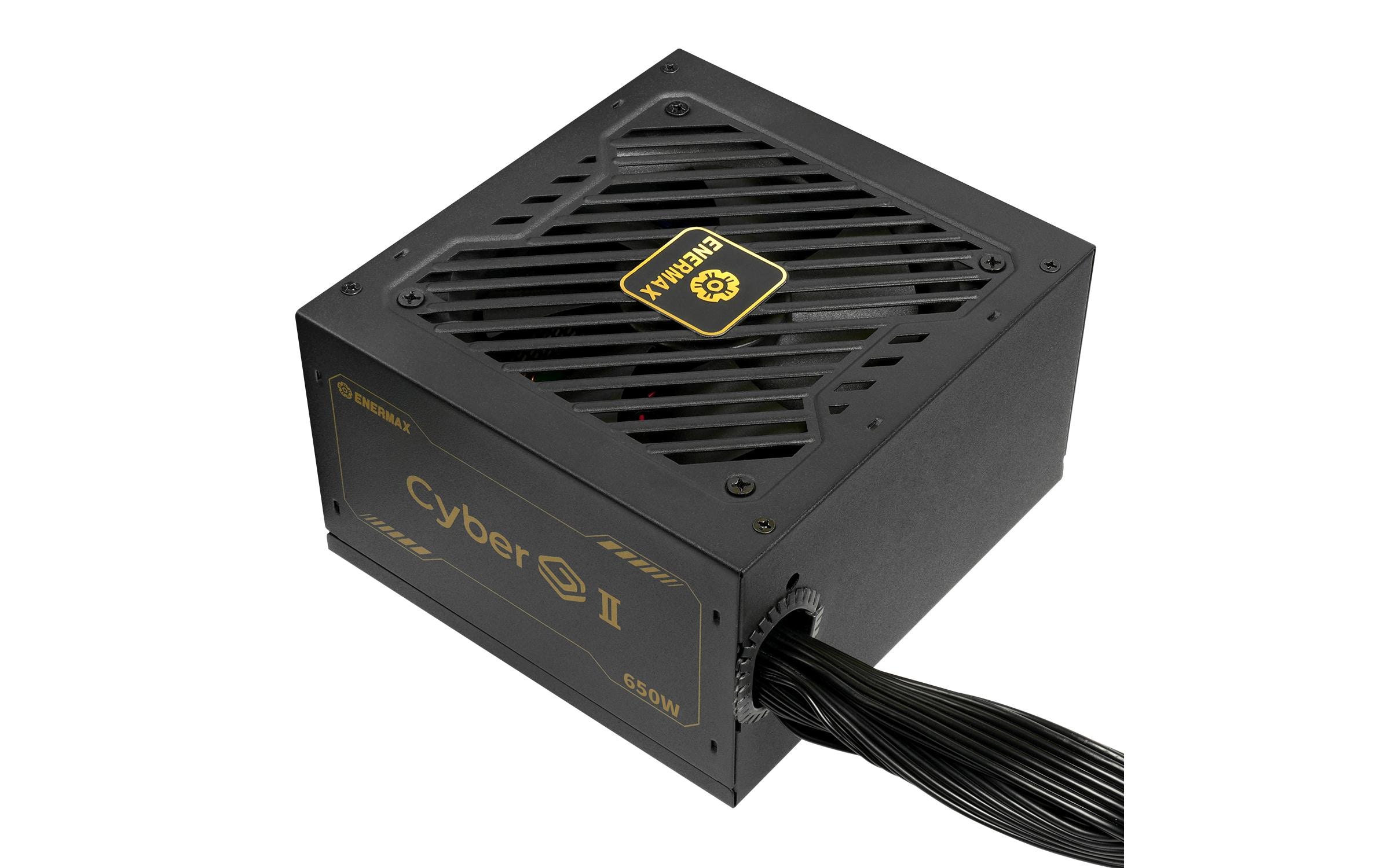 Enermax CyberG II ERV650G-AHG-NAC 650 W 80+ Gold Schwarz