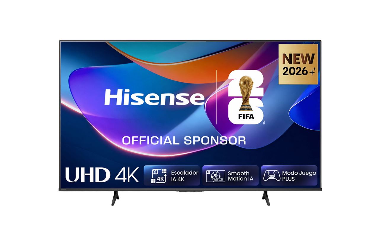 Hisense 50A6S 50" 4K UHD Smart TV VIDAA U9.5 Dolby Vision Schwarz