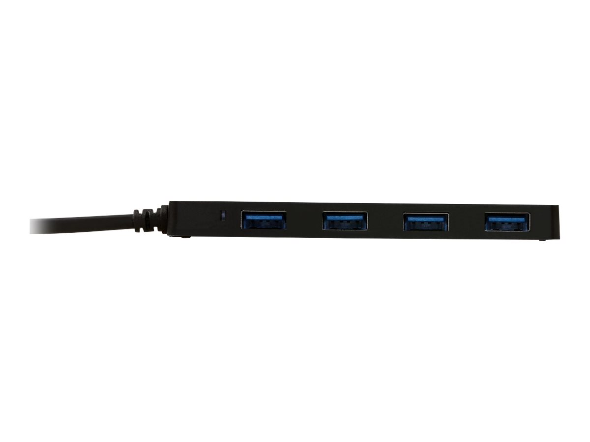 i-Tec USB-C Slim Passive Hub 4 Port Schwarz