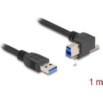 DeLOCK 80484 USB Kabel 1 m USB 3.2 Gen 1 (3.1 Gen 1) USB A USB B Schwarz (80484)