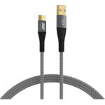 EFB Elektronik USB-A auf USB-C Kabel 60W QC 3A grau (USB-AC-00004)