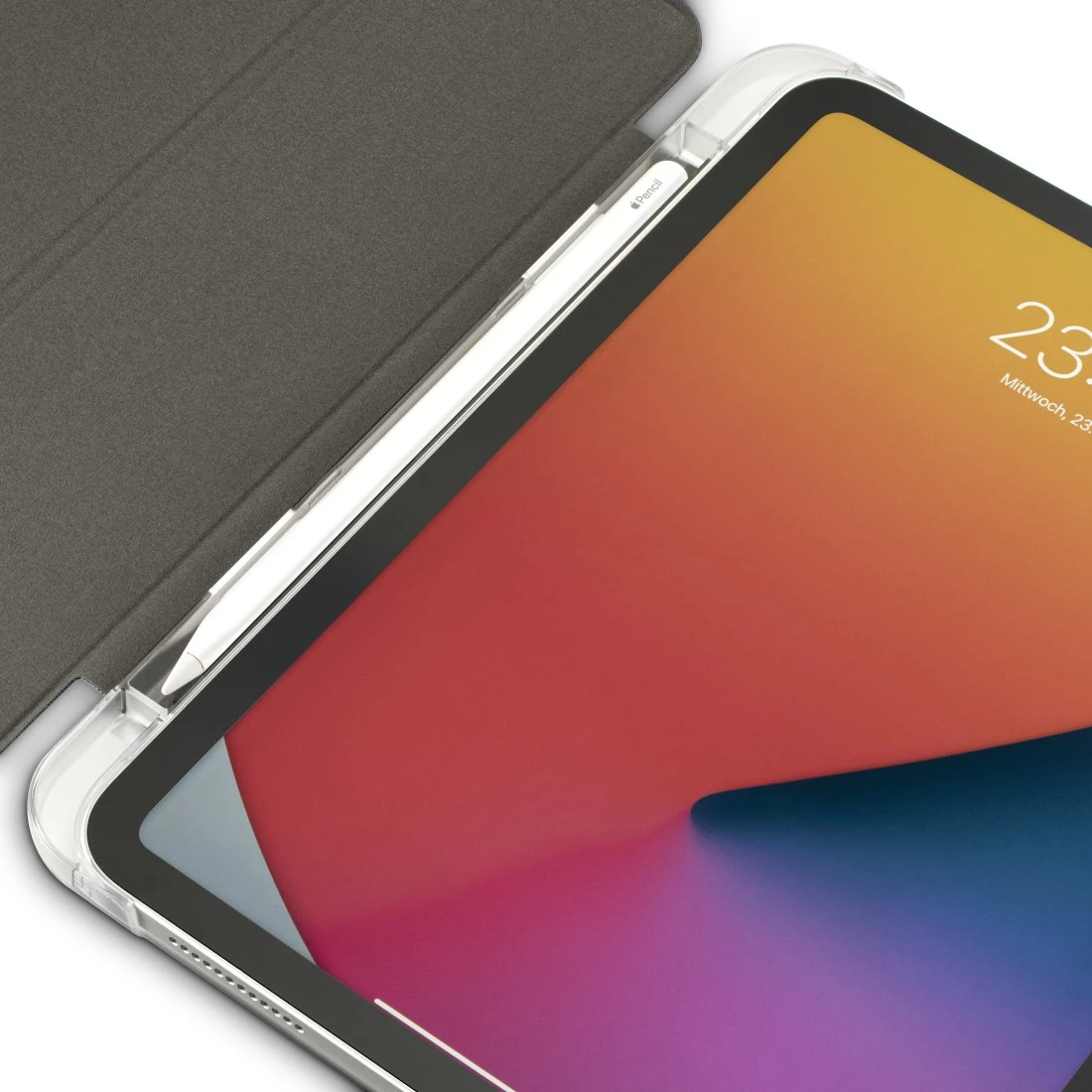 Hama Fold Clear Tablet-Hülle für Apple iPad Air 13" (2025) mit Stiftfach Schwarz