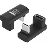 MicroConnect Premium USB4 3x2 USB-C twice-angled Long adapter - Adapter (MC-USB4AG-L)