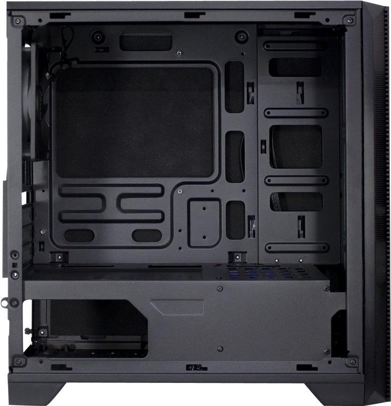 Inter-Tech H-606 Micro Tower micro-ATX Schwarz