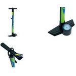 FISCHER Fahrrad-Standpumpe Plus Volume, für alle Ventile speziell für MTB, Trekking und Plus-Bereifung entwickelt, - 1 Stück (50471)