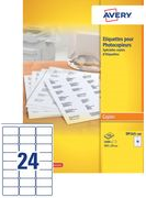 AVERY Étiquettes pour photocopieur, 210 x 148,5 mm, blanc pour photocopieur monochrome haute cadence, gros volumes - 1 Stück (DP002-100.FR)