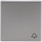 Busch-Jaeger Wippe mit Aufdruck edelstahl 2520 KI-866 (2CKA001751A3181)