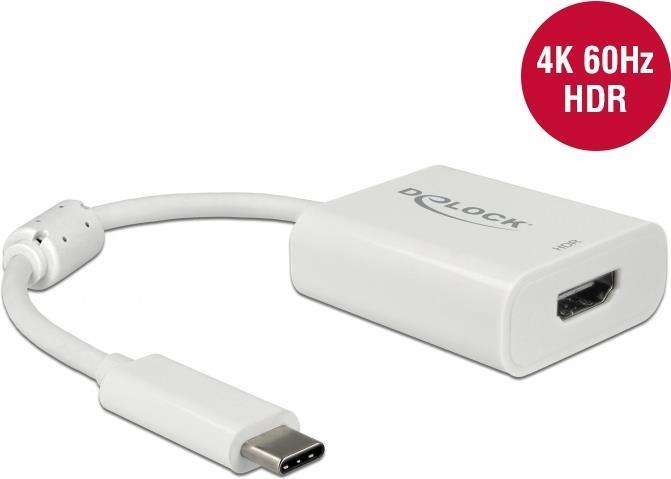 Delock - Externer Videoadapter - VL100 / MCDP2900 - USB-C - HDMI - weiß (63937)