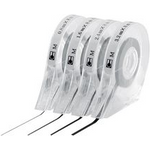 magnetoplan Zeichenband, schwarz (B)2,4 mm x (L)8 m selbstklebend, für die Unterteilung von Planungstafeln, - 1 Stück (40103)
