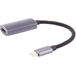 S/CONN maximum connectivity Adapter, USB-Typ C Stecker auf HDMI-A Buchse, 4K60Hz, ProX, 0,1m (14-05051)