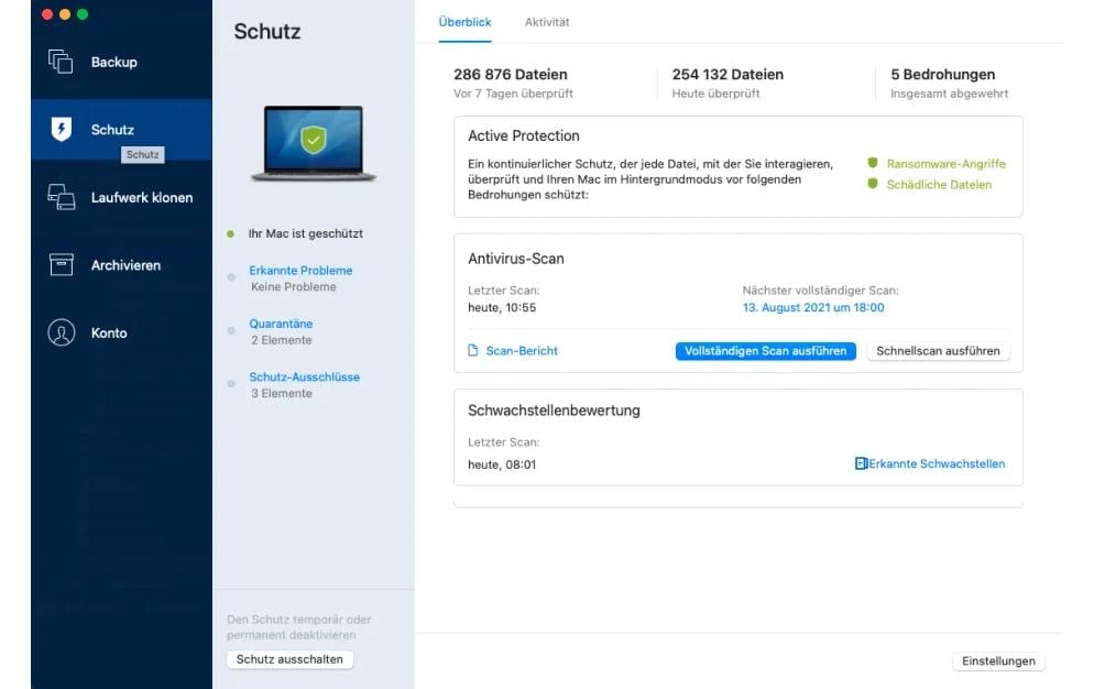 Acronis Cyber Protect Home Office Premium - 3 Computer + 1 TB Cloud-Speicher - 1 Jahr