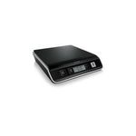 DYMO elektronische Briefwaage M5, Tragkraft: 5 kg, schwarz Wiegefläche: 200 x 200 mm, LCD-Anzeige, Tara- und Halte- (S0929000)