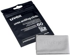 uvex Anti-Beschlag-Tuch "antifog cloth" klare Sicht - trotz Maske und Temperaturschwankungen - 1 Stück (6118010)
