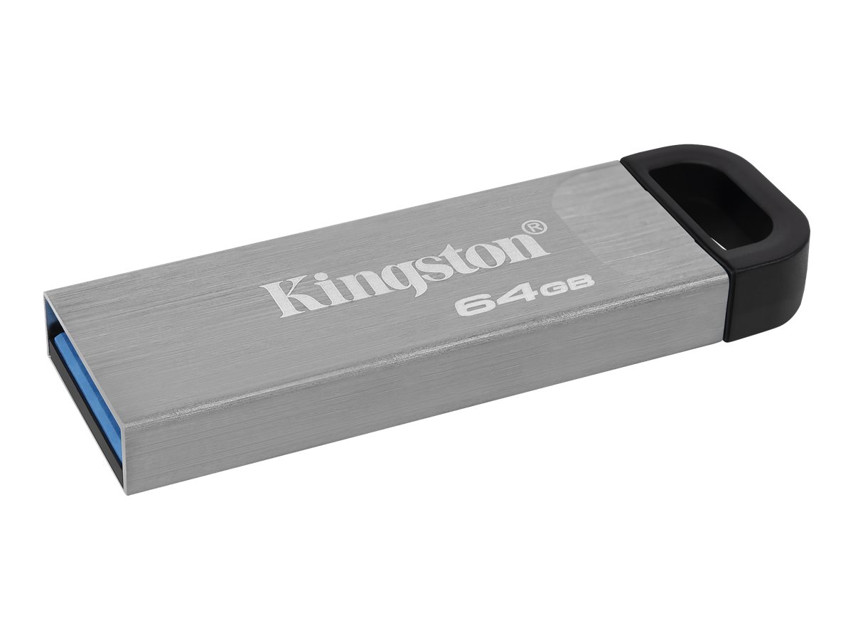 Kingston DataTraveler Kyson USB-Stick 64 GB USB 3.2 Gen 1 Silber