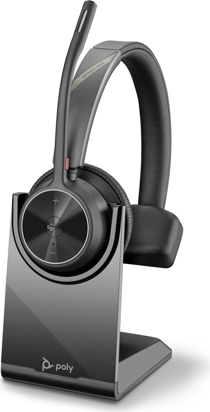 HP Poly Voyager 4310 On-Ear Bluetooth Headset USB-A Schwarz