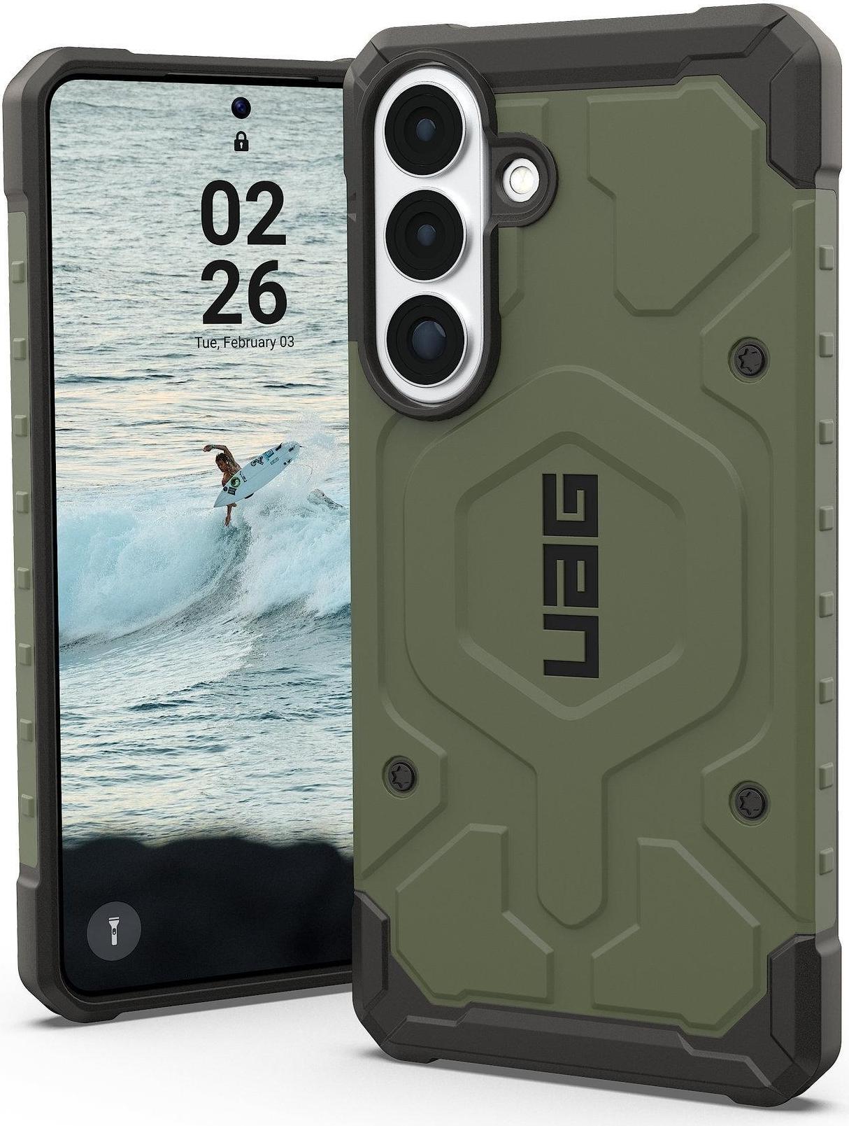 UAG Urban Armor Gear Pathfinder Case mit Magnet-Modul | Samsung Galaxy S26+ | olive drab | 214531117272 (214531117272)