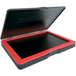 trodat Stempelkissen 9053 (B)160 x (T)90 mm, violett Kunststoff-Gehäuse, wasserbasierend, ungiftig, Farbstoffe - 1 Stück (56364)