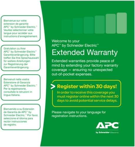 APC Extended Warranty (WEXTWAR1YR-SE-03)