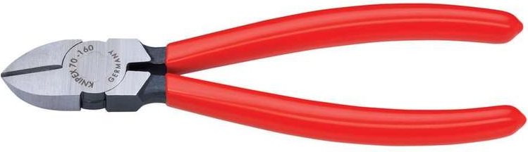 Knipex 70 01 160 Werkstatt Seitenschneider mit Facette 160 mm