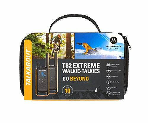 Motorola TLKR T82 Extreme PMR-Funkgerät 2er Set Schwarz, Gelb