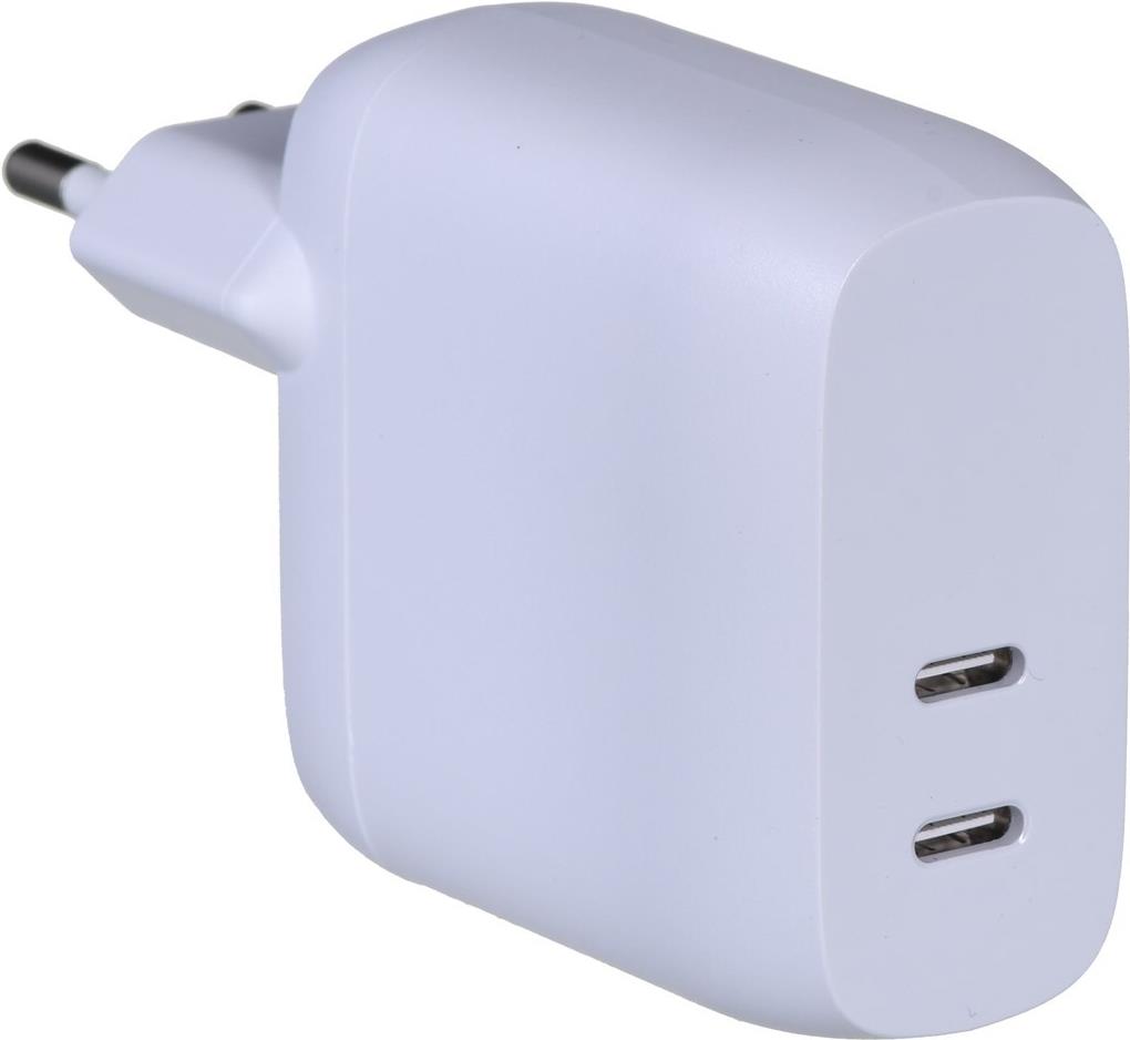 Belkin BoostCharge WCB006VFWH Netzladegerät 40 W 2x USB-C Weiß