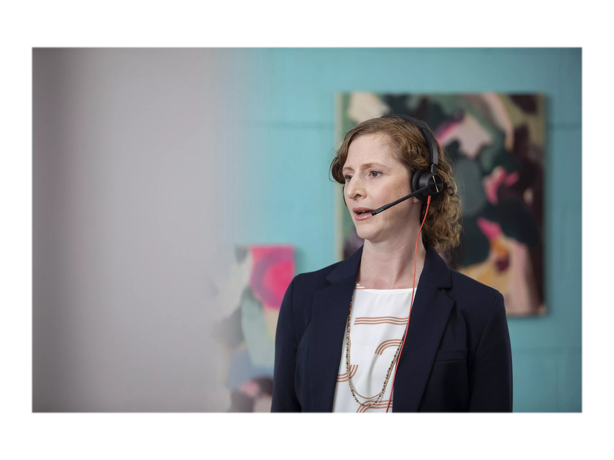 HP Poly Blackwire 3320 On-Ear USB-C Headset Schwarz