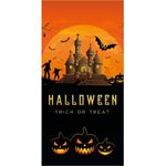 EUROPALMS Halloween Banner, Geisterhaus, 90x180cm (80164202)