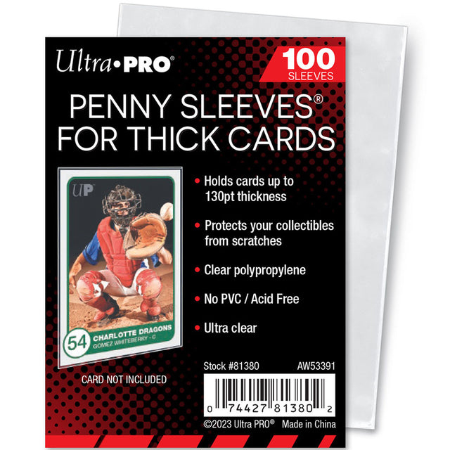 Ultra Pro TCG Kartenhülle 100x152mm 100er-Pack Transparent