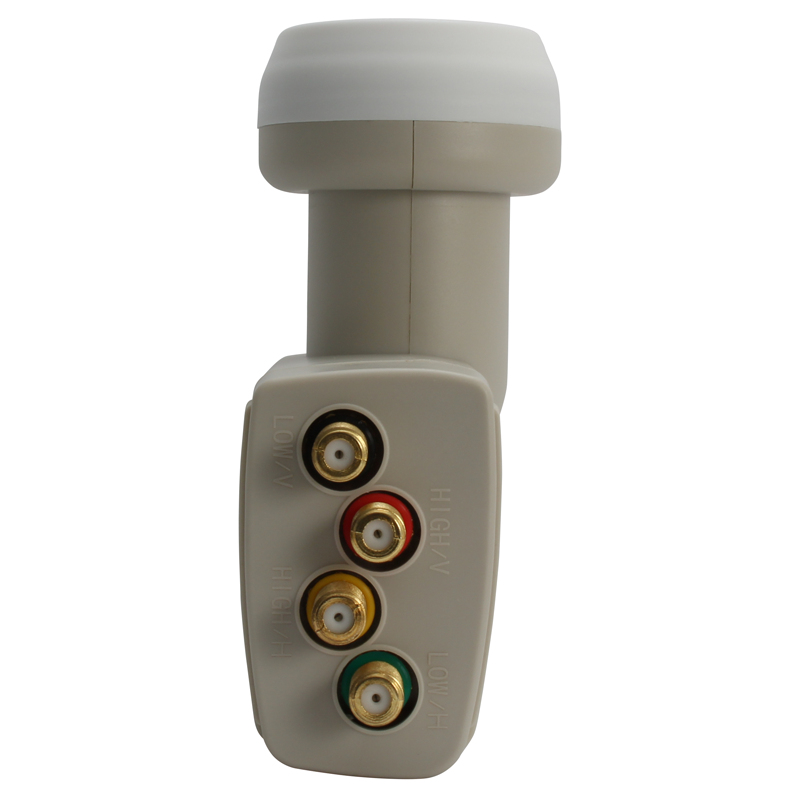 Triax Quattro LNB TQT 400 4 Ausgänge für Multischalter Gold