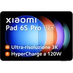Xiaomi Pad 6S Pro Qualcomm Snapdragon 256 GB 31,5 cm (12.4") 8 GB Wi-Fi 7 (802.11be) Graphit - Grau (VHU4704EU)