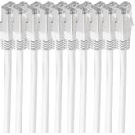 shiverpeaks BS75711-HW-SET10. Kabellänge: 1 m, Kabelstandard: Cat6, Kabelschirmung: S/FTP (S-STP), Anschluss 1: RJ-45, Anschluss 2: RJ-45, Steckerverbindergeschlecht: Männlich/Männlich, Beschichtung Steckerkontakte: Gold (BS75711-HW-SET10)