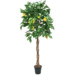 EUROPALMS Zitronenbaum, Kunstpflanze, 180cm (82507816)
