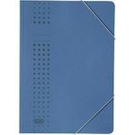 ELBA Eckspanner chic 400010108 DIN A4 150Bl. Karton dunkelblau (400010108)