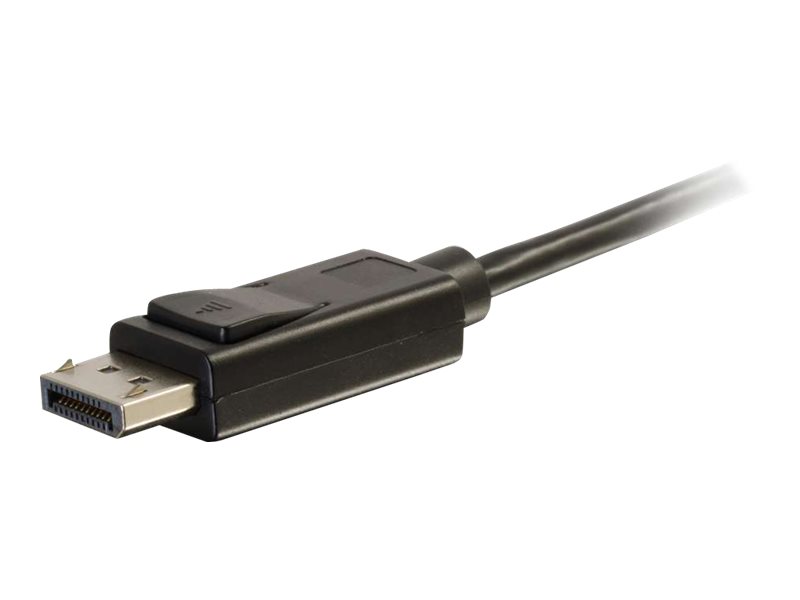 C2G Adapterkabel Mini DisplayPort auf DisplayPort 2 m Schwarz