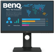 BenQ BL2381T LED Monitor 57.2 cm (22.5) 1920 x 1200 WUXGA IPS 250 cd m² 1000 1 5 ms HDMI, DVI D, VGA, DisplayPort Lautsprecher Schwarz [Energieklasse E]  - Onlineshop JACOB Elektronik