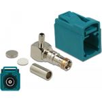 DeLOCK FAKRA Z jack 90° for crimping (89723)
