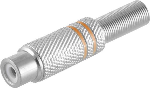 shiverpeaks BS52001-Y Drahtverbinder RCA Edelstahl (BS52001-Y)