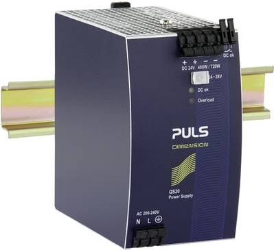 PULS DIMENSION QS20.244 Hutschienen-Schaltnetzteil, DIN-Netzgerät 24 V/DC/20 A 480 W (QS20.244)