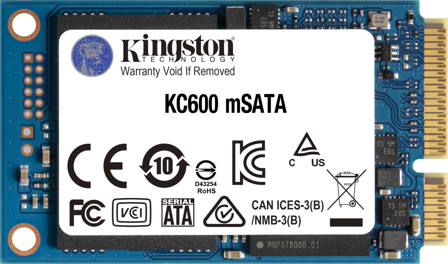 Kingston KC600 Solid-State-Disk (SKC600MS/1024G)