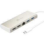 j5create JCD381-N USB Type-C™ Dual HDMI Mini Dock-Ethernet/ USB 3.1 HUB / PD2.0 (JCD381-N)