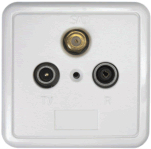 Axing SSD 2-00 F Coax(m)/Coax(f) (SSD 2-00)