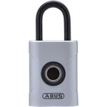 ABUS ABVS62575 Vorhängeschloss 45 mm Silber Fingerabdruckschloss (ABVS62575)
