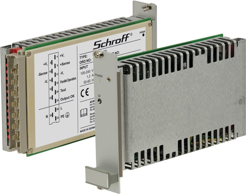 SCHROFF NETZGER. MAX50-124 3HE 6TE 13100-173 - Rack-Zubehör (13100173)