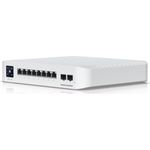 Ubiquiti Compact professional-grade 8-port, Layer 3 EtherlightingT PoE++ switch with (8) 10 GbE (USW-PRO-XG-8-POE) (B-Ware)
