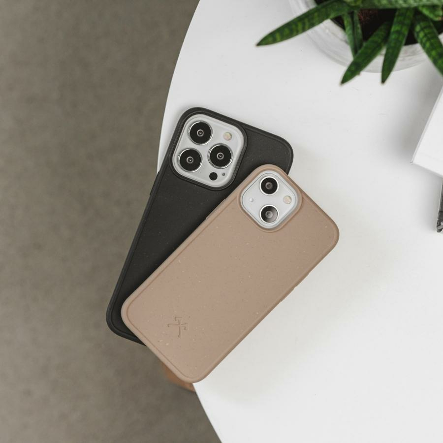 Woodcessories Bio Case MagSafe iPhone 14 Pro Taupe
