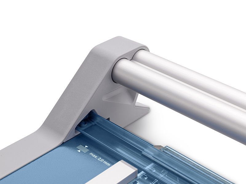 Dahle 554 Rollenschneider 720 mm A2 automatische Pressung Edelstahl/Blau
