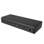 ICY BOX IB-DK7401-CU31 17-in-1 USB-C Dockingstation 140W PD 6-Monitor-Support 8K (IB-DK7401-CU31)