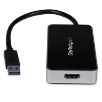 StarTech.com USB3.0 to HDMI External Video Card Adapter with 1-Port USB Hub