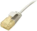Equip Patchkabel Cat6A Slim U/UTP 2xRJ45 grau LSZH Polybeutel (626701)