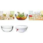 Esmeyer Arcoroc Glasschale EMPILABLE, 26 ml aus gehärtetem Glas, spülmaschinengeeignet, - 6 Stück (410-214)